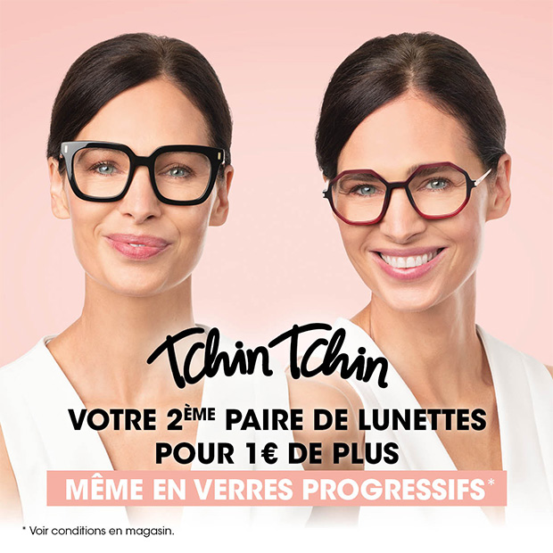 Tchin Tchin progressif chez Afflelou !