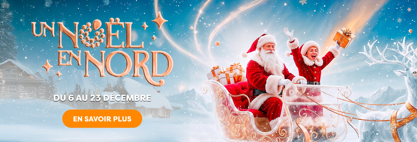 Découvrez la magie de Noël du 6 au 23 décembre dans votre centre commercial Aushopping Boulogne Côte d'Opale