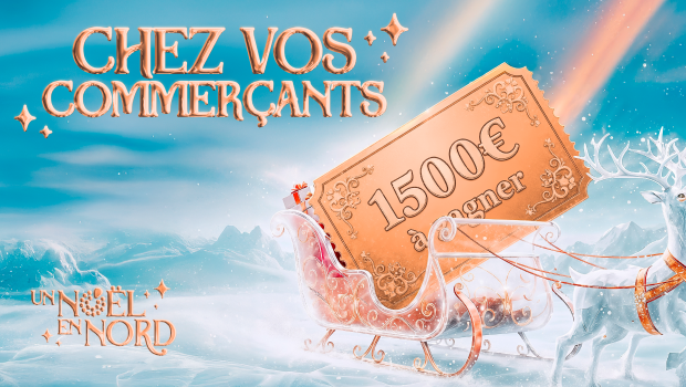 Du 13 au 23 décembre, tentez de remporter 1500€ chez vos commerçants