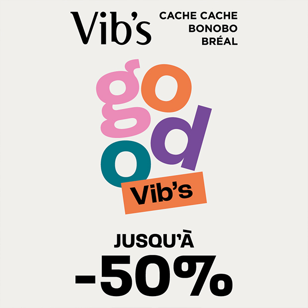 Good Vibs jusqu'à -50%*